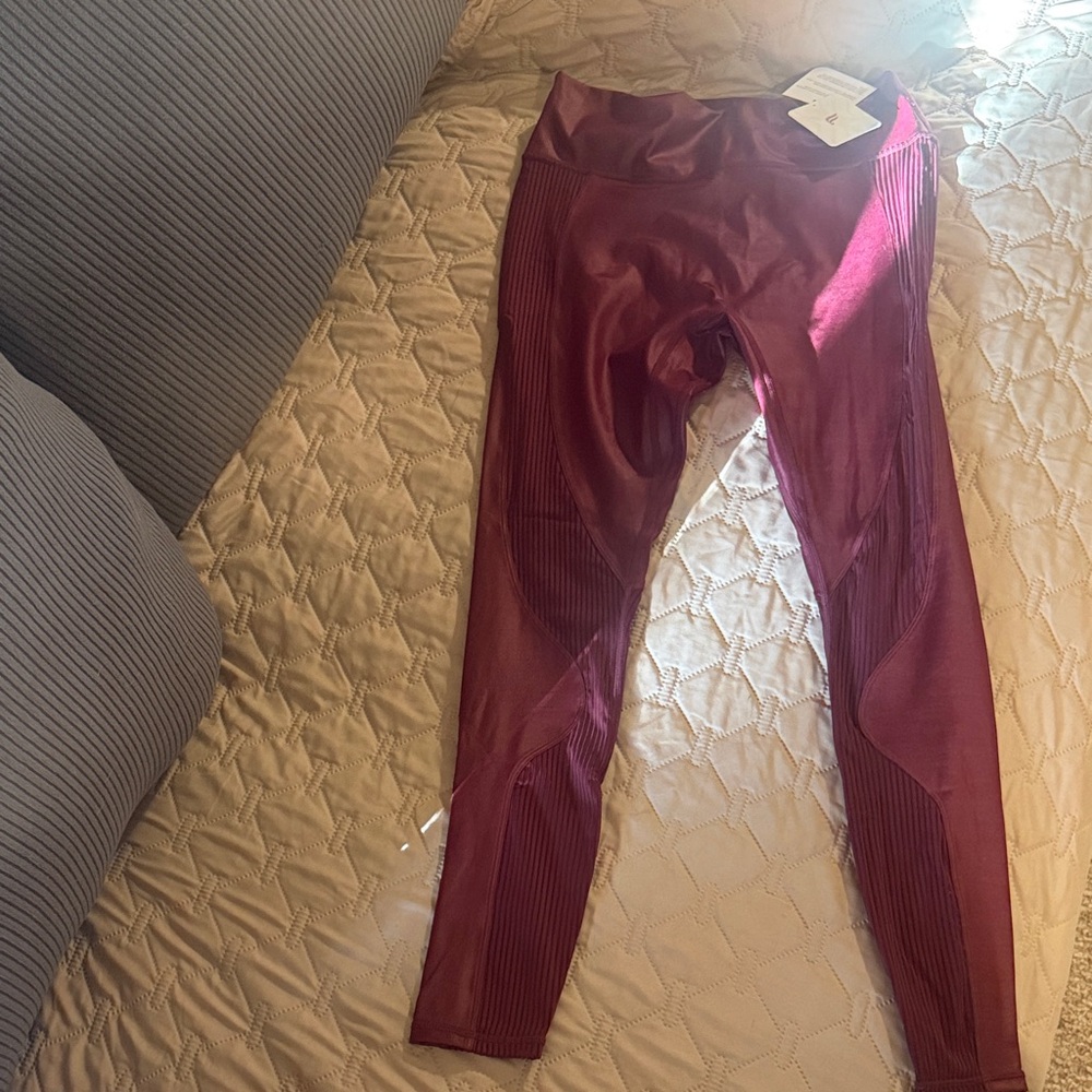 Burgundy Leggings